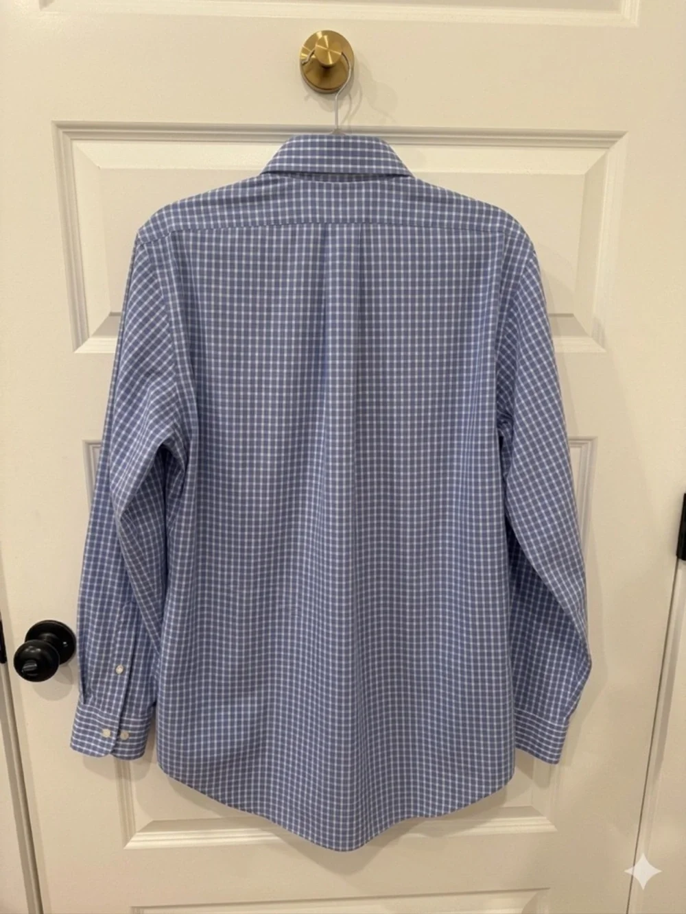 Brooks Brothers Traditional Fit Blue Gingham Button Down
